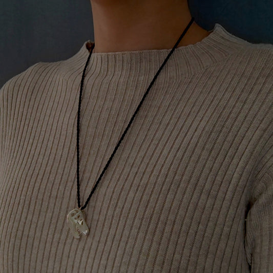 Skull Fossil ネックレス