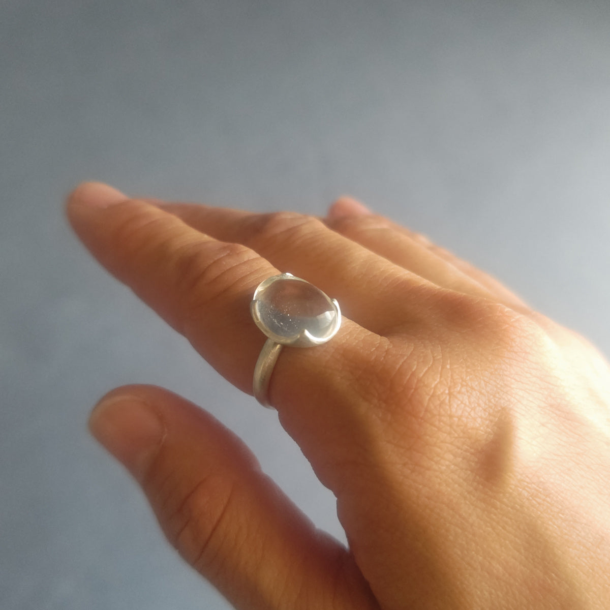 Pebble - Quartz リング
