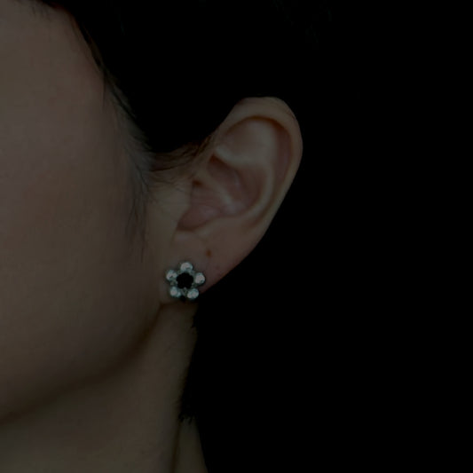 Flower Fossil イヤリング