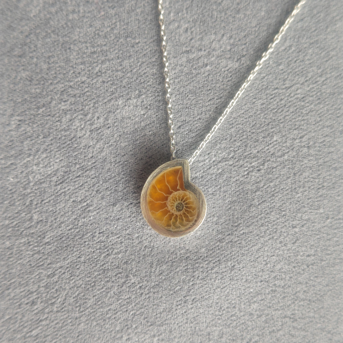 No.0032 Ammonite Necklace - Small
