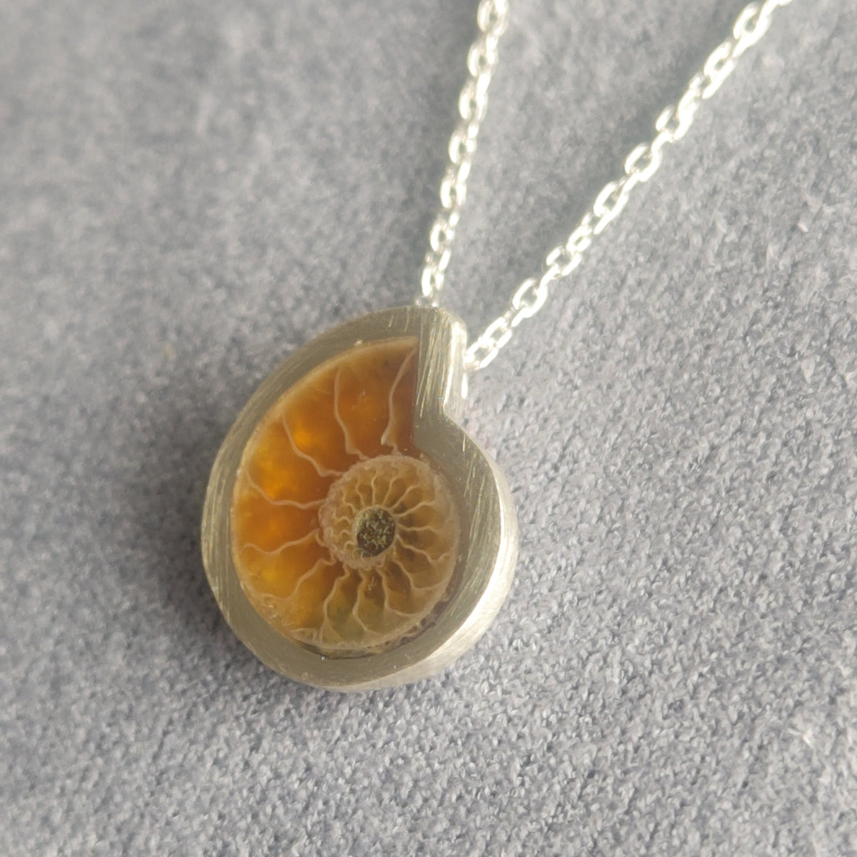 No.0032 Ammonite Necklace - Small