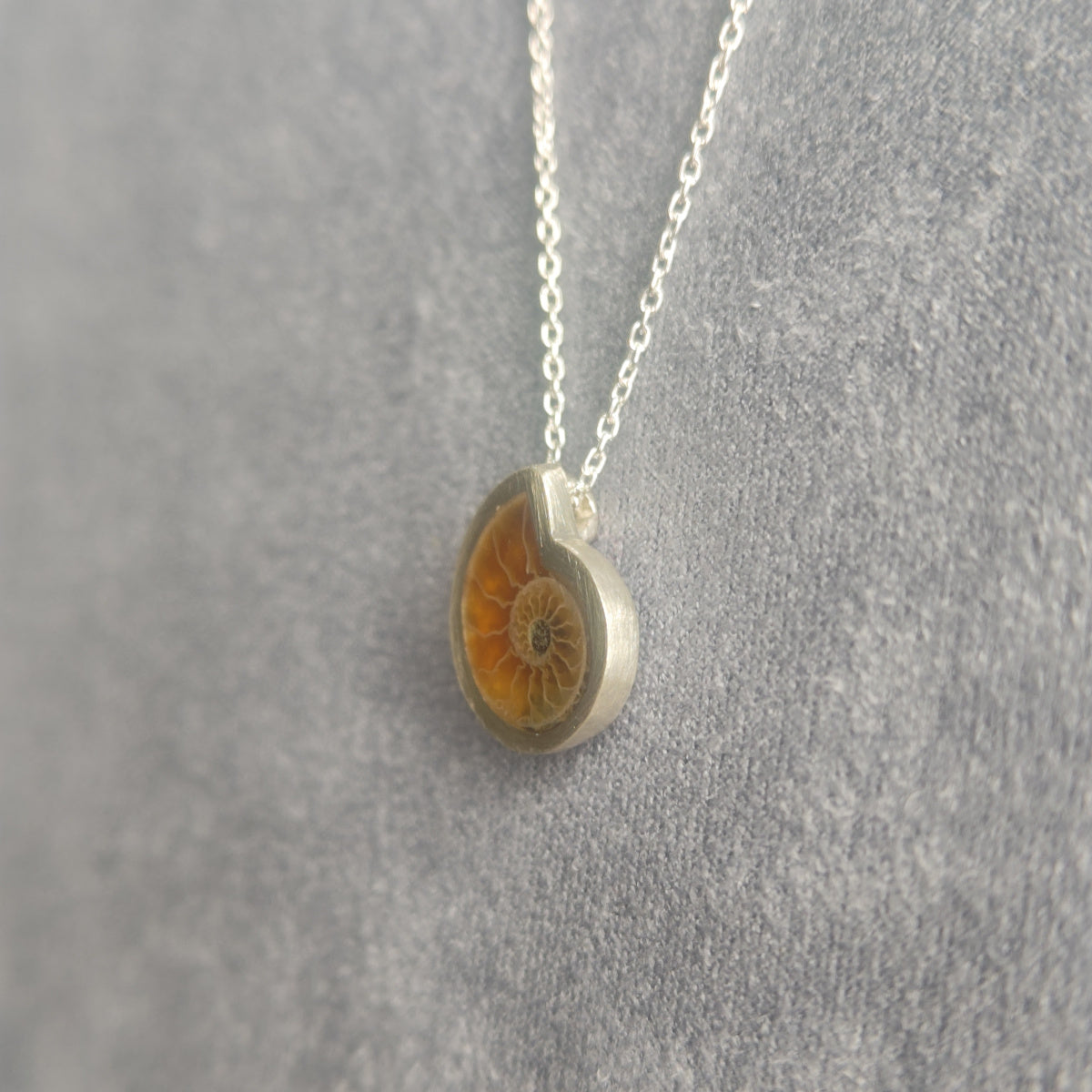 No.0032 Ammonite Necklace - Small