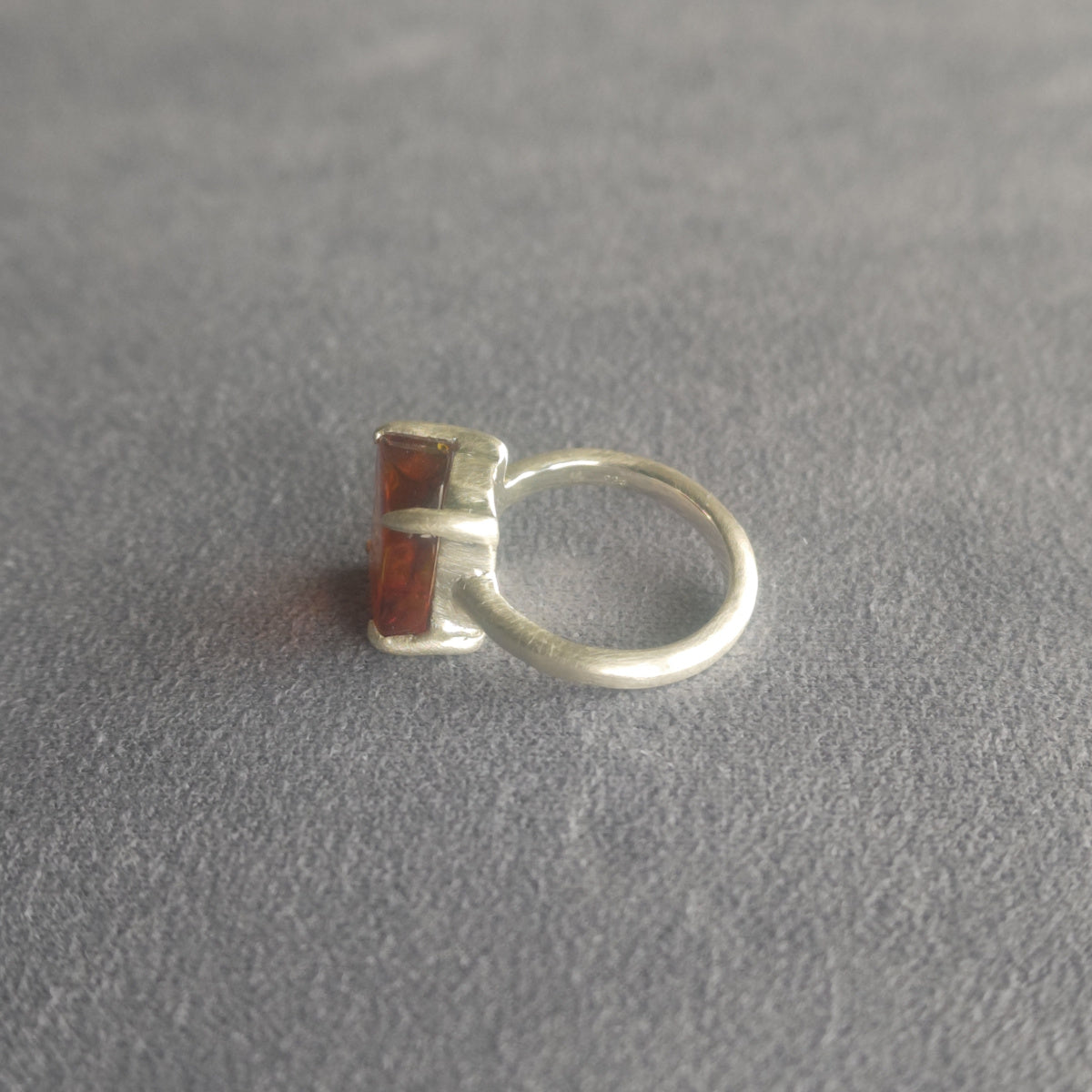 No.0033 Insect in Amber Ring #13