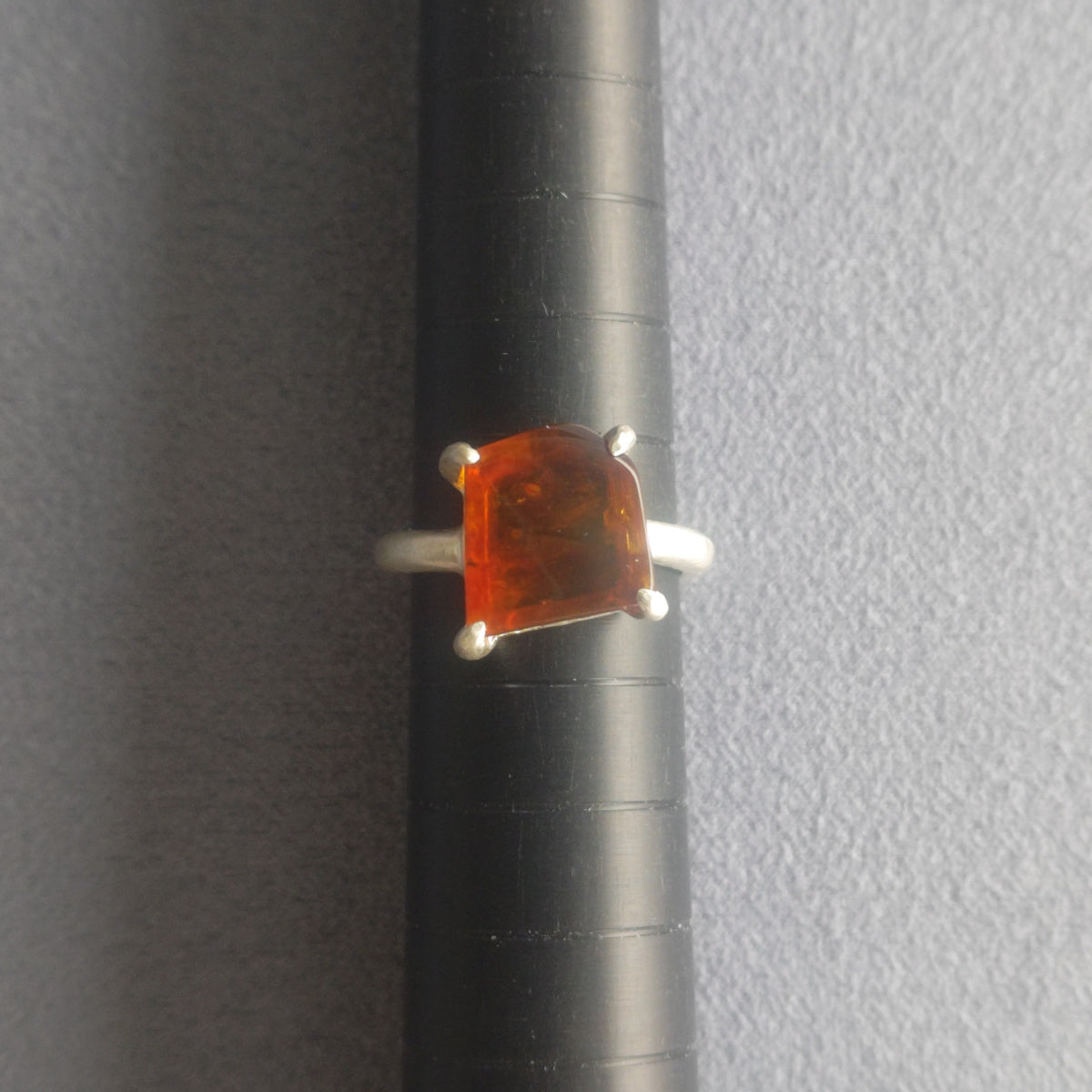 No.0033 Insect in Amber Ring #13