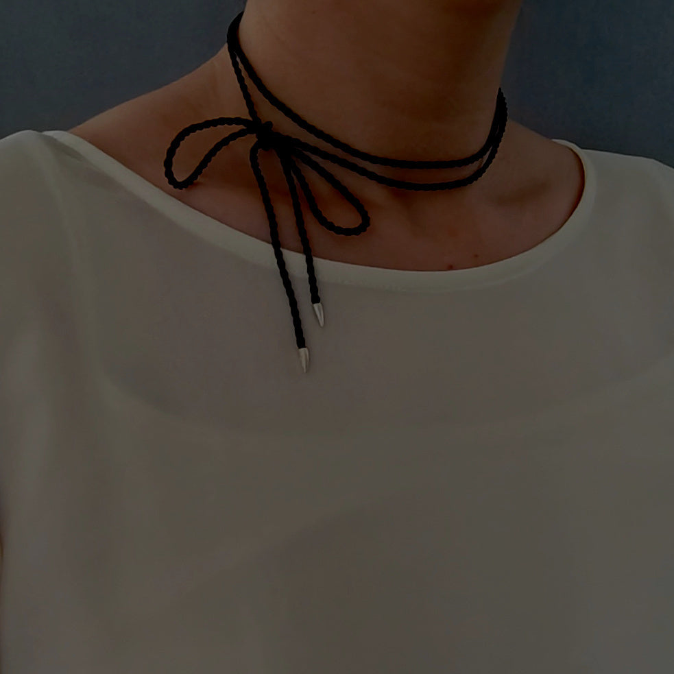 Skull Fossil ネックレス