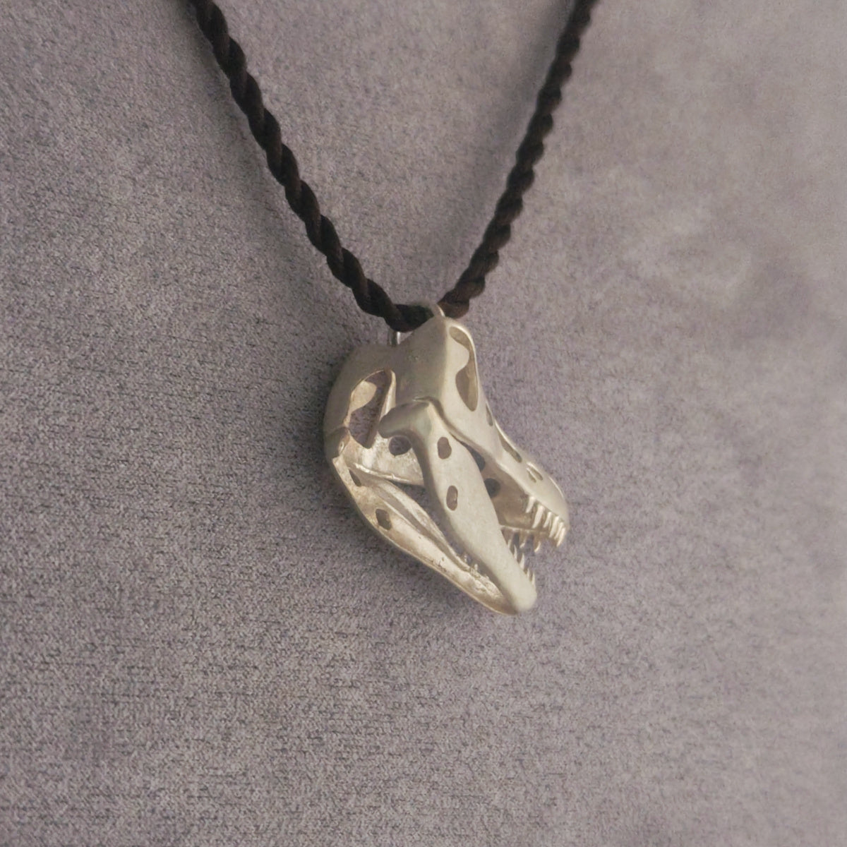 Skull Fossil ネックレス