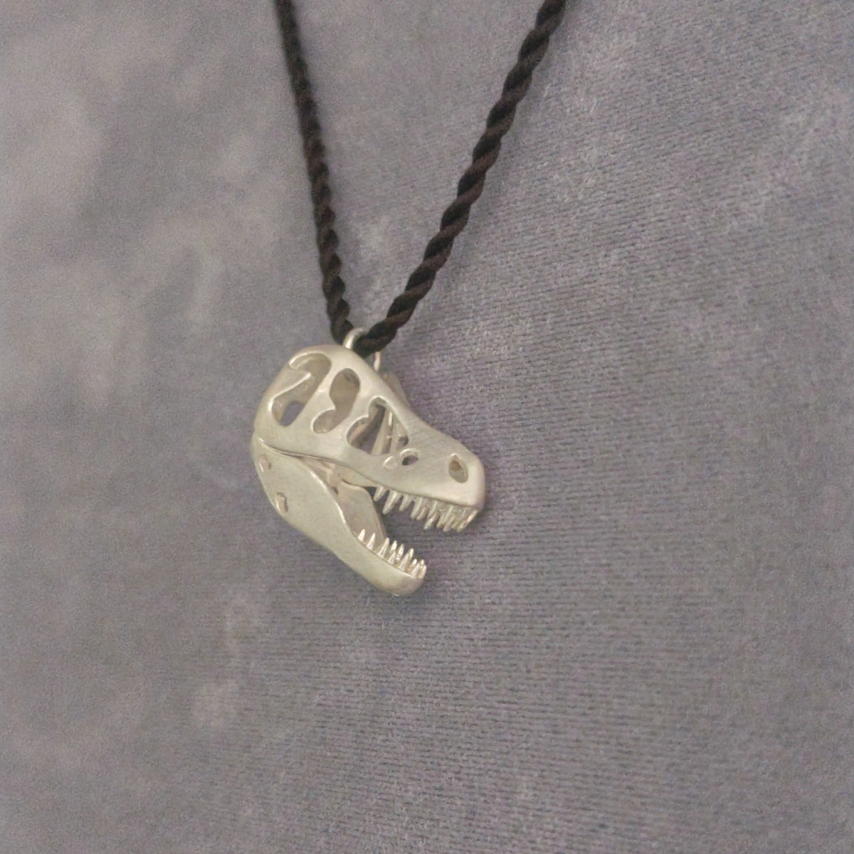 Skull Fossil ネックレス