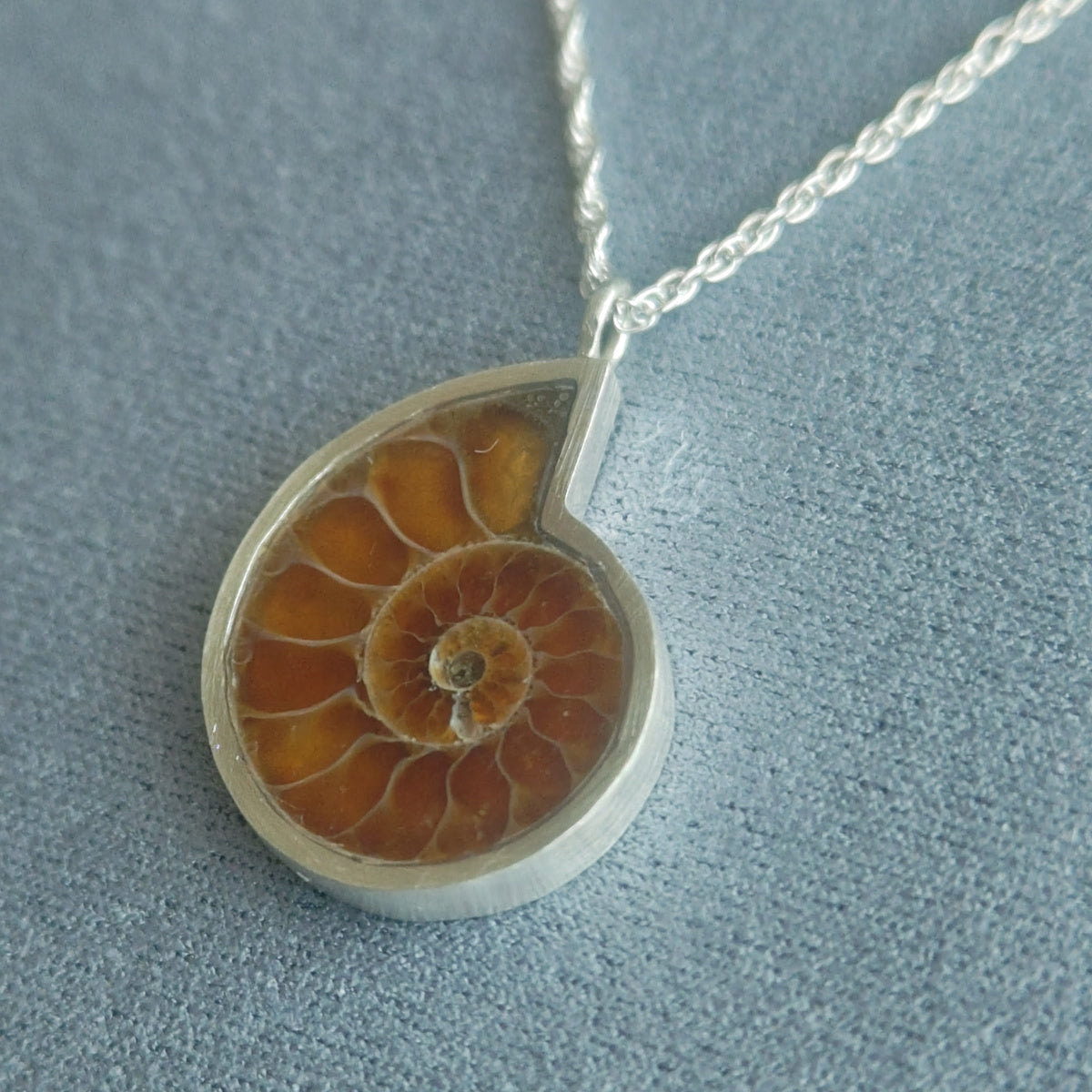 No.0022 アンモナイト ネックレス