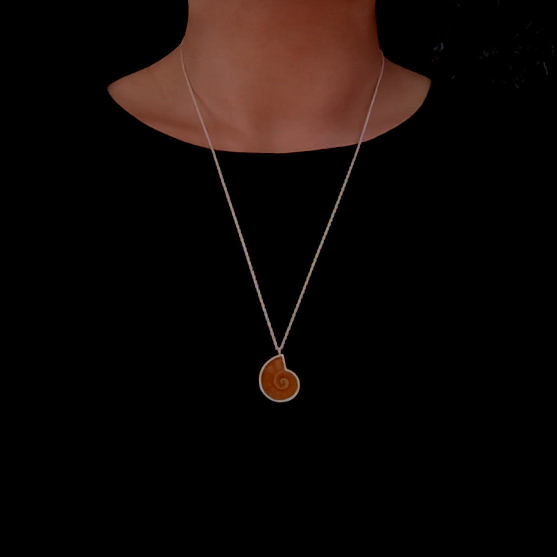 No.0021 アンモナイト ネックレス