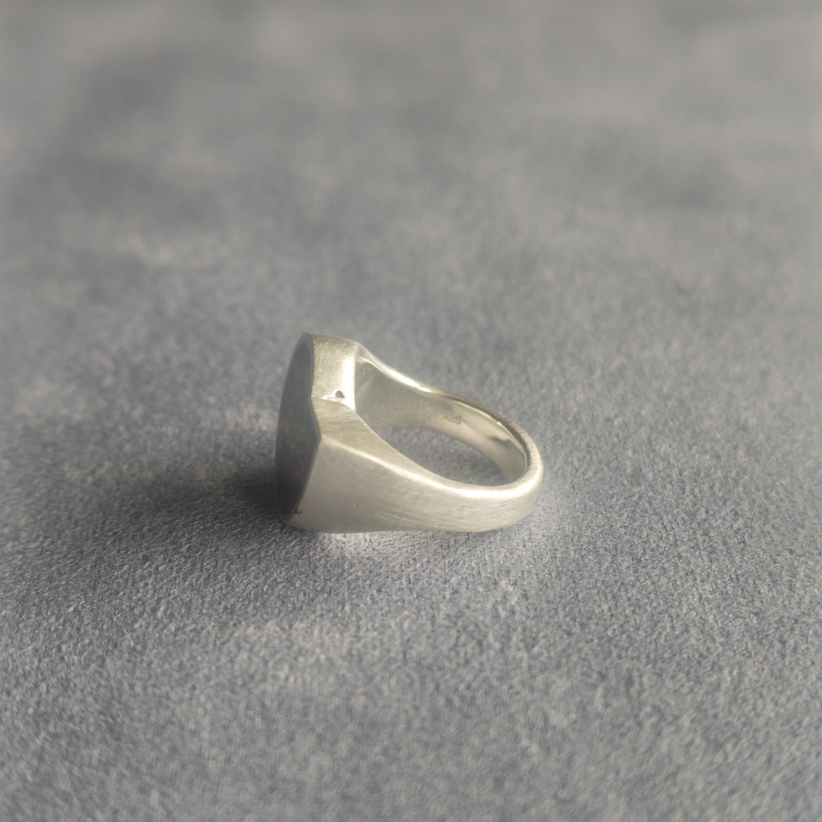 No.0034 Ammonite Signet Ring #7
